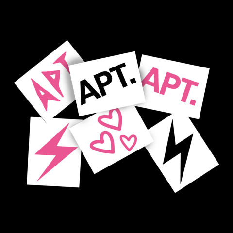 APT. tattoo sticker set